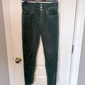 Ann Taylor Brushed velvet Skinny Jeans